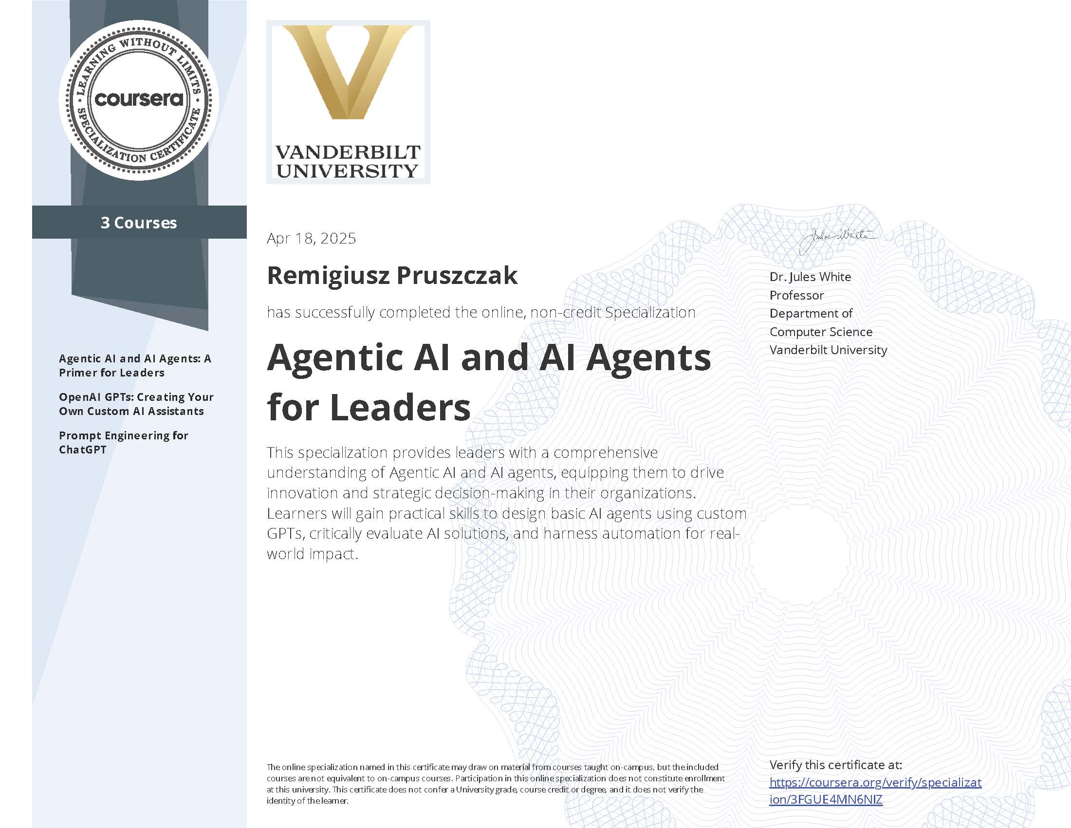 Coursera 3FGUE4MN6NIZ_Agentic AI and AI Agents_Specialization