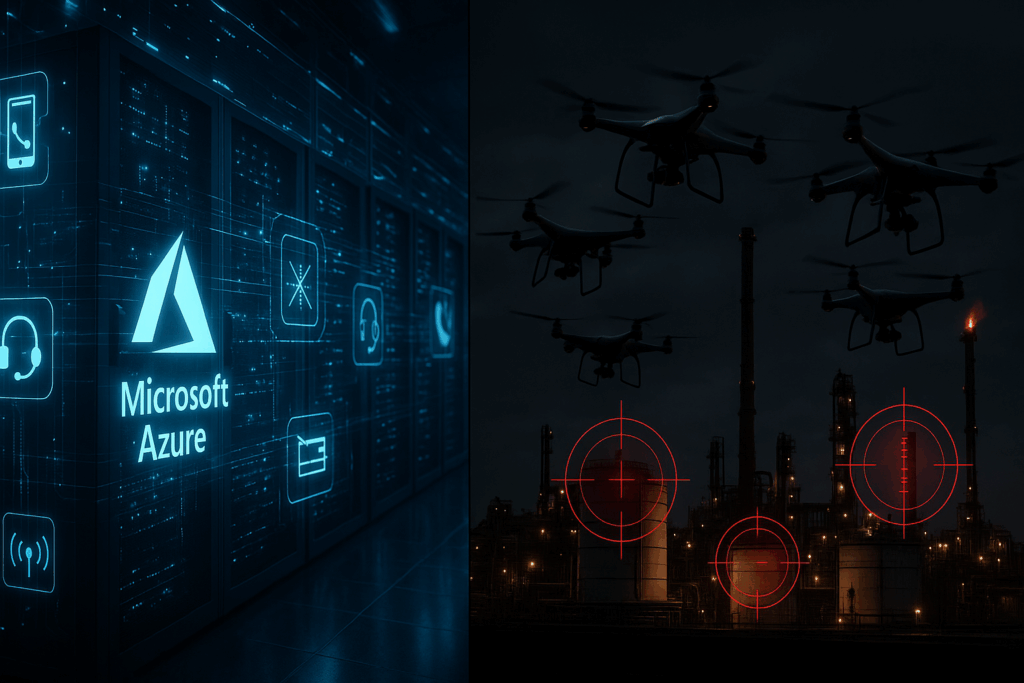 AI w wojsku – Microsoft Azure i sztuczna inteligencja w działaniach militarnych, autonomiczne drony atakujące rosyjskie rafinerie